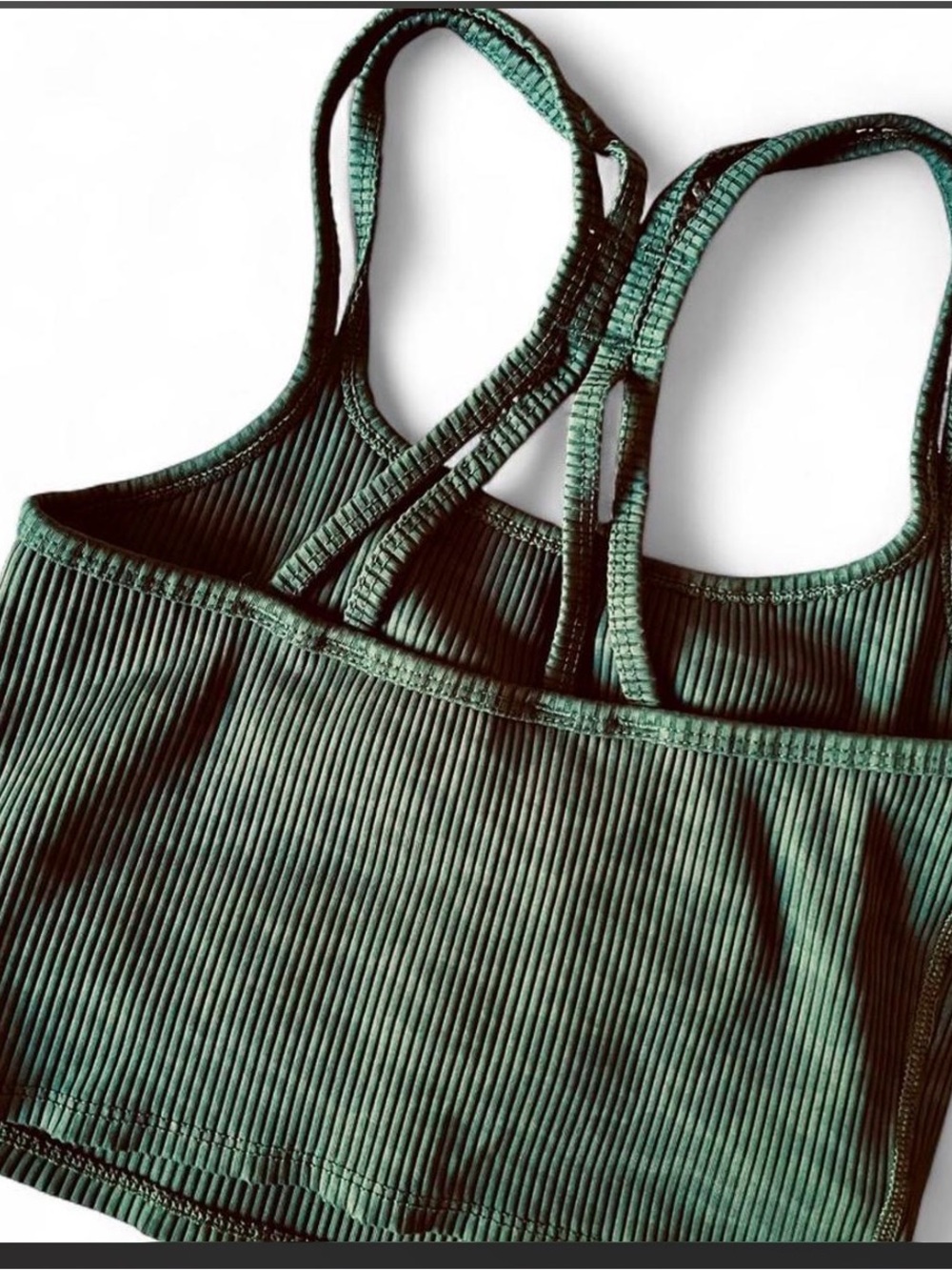 Carbon38 Ribbed Workout Set - Picture 2 of 4